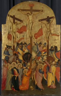 The Crucifixion, c.1390. Creator: Niccolo di Pietro Gerini.