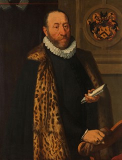 Portrait of Mattheus Augustijnsz Steyn, Councilor in the College of the Admiralty of the Northern Qu Creator: Pieter Pietersz the Younger.