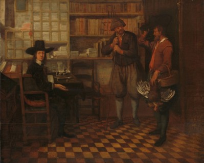 The Tenant Farmer's Rent, 1660-1668. Creator: Gerritsz Quiringh van Brekelenkam.