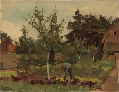 Moestuin, 1885-1922. Creator: Willem Witsen.