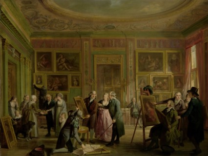 The Art Gallery of Josephus Augustinus Brentano, c.1790-c.1799. Creator: Adriaan De Lelie.