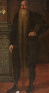 Portrait of Pieter Dircksz, called Long Beard, Council Member of the Orphan Chamber in Edam, 1583. Creator: Aert Pietersz..