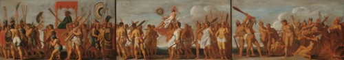 The Tupinambá’s Treatment of Prisoners of War, c.1630. Creator: Anon.