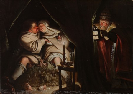 Satire on Celibacy, c.1600-c.1649. Creator: Anon.