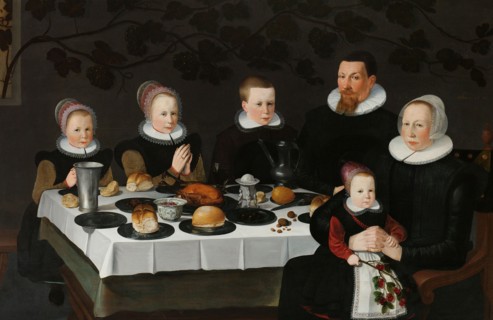 Prosperous Calvinist Family, 1627. Creator: Anon.