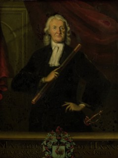 Portrait of Mattheus de Haan, Governor-General of the Dutch East Indies, 1750-1800. Creator: Anon.