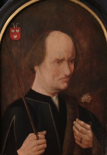 Portrait of Arent Franckensz van der Meer, Lord of Pendrecht, called Malicious Aertje, c.1550-c.1560 Creator: Anon.