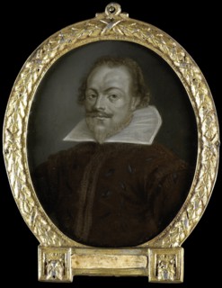 Portrait of Florentius Schoonhoven, Poet in Latin, Burgomaster of Gouda, 1700-1732. Creator: Arnoud van Halen.