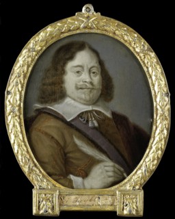Portrait of Joannes Cools (born 1611), Jurist, Historian and Latin Poet in Hoorn, 1700-1732. Creator: Arnoud van Halen.