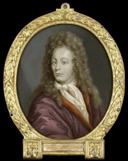 Portrait of Tobias Gutberleth, Man of Letters in Leeuwarden, 1700-1732. Creator: Arnoud van Halen.