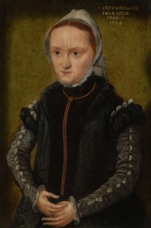 Portrait of a Woman, 1548. Creator: Catharina van Hemessen.