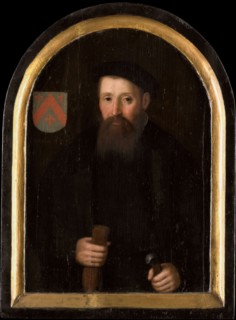 Portrait of Willem Fransz van Schoterbosch (c.1510-?), c.1620. Creator: Jan Verspronck.