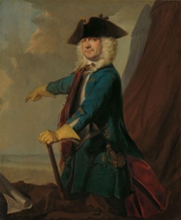 Gerrit Sichterman (1688-1730). Quartermaster-General of the Cavalry, Colonel of the Oranje-Groningen Creator: Cornelis Troost.