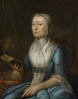 Portrait of Eva Goudriaan-de Veer, 1776. Creator: Cornelis van Cuylenburg.
