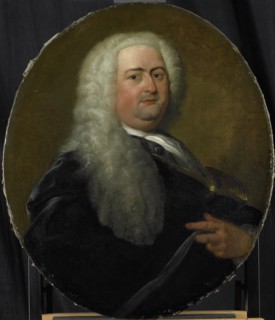 Portrait of Adriaen Paets, Director of the Rotterdam Chamber of the Dutch East India Company, electe Creator: Dionys van Nijmegen.