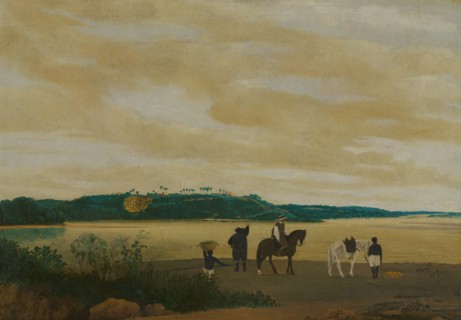 View of the Island of Itamaracá, Brazil, 1637. Creator: Frans Post.