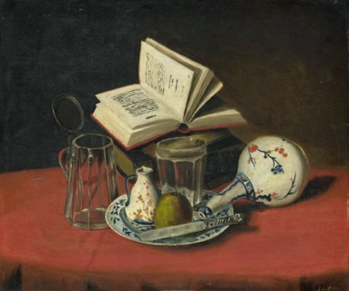 Still Life, 1860. Creator: J de Clercq.