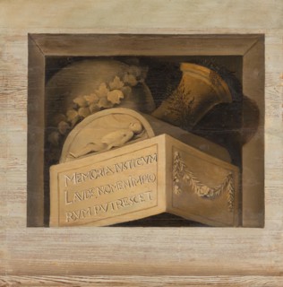 Tomb with Inscription, 1645-1650. Creator: Jacob van Campen.