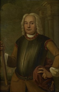 Portrait of Johannes Thedens, Governor-General of the Dutch East India Company, 1742. Creator: Jacobus Oliphant.