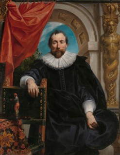 Portraits of Rogier Le Witer and his Wife, Catharina Behaghel, 1635. Creator: Jacob Jordaens.