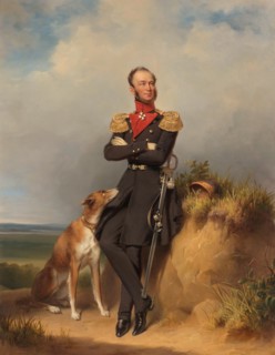 Portrait of William II, King of the Netherlands, 1839. Creator: Jan Adam Kruseman.