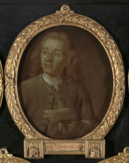 Portrait of Abraham Haen the Younger, Draftsman, Etcher and Poet in Amsterdam, 1732-1771. Creator: Jan Maurits Quinkhard.