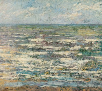 The Sea, 1887. Creator: Jan Toorop.