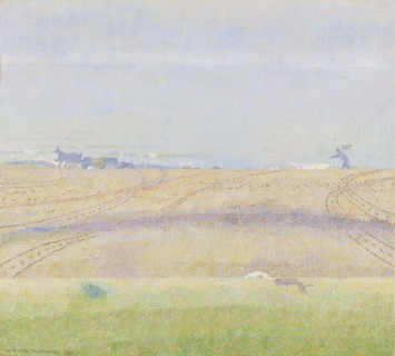 Misty Sea, 1899. Creator: Jan Toorop.