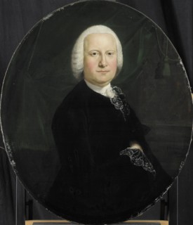 Portrait of Adriaan du Bois, Director of the Rotterdam Chamber of the Dutch East India Company, elec Creator: Jean Humbert.
