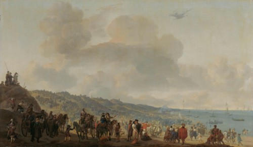 The Departure of Charles II of England from Scheveningen, 2 June 1660, 1660-1674. Creator: Johannes Lingelbach.