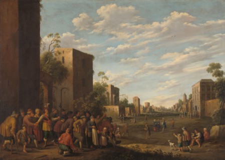 Housing the Poor, 1647. Creator: Joost Cornelisz Droochsloot.