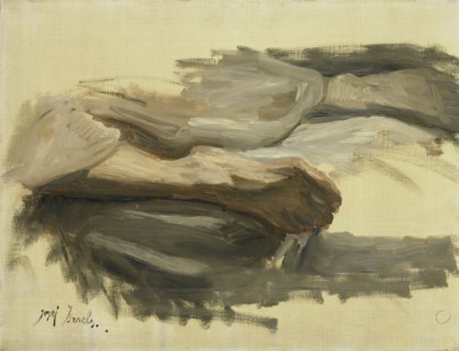 Saul's Legs, 1899. Creator: Jozef Israels.