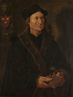 Portrait of Johannes Colmannus, Rector of the Convent of St. Agatha at Delft, c.1538-c.1540. Creator: Maerten van Heemskerck.