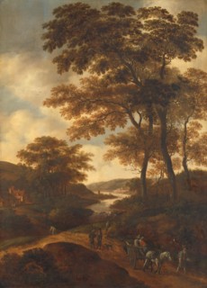Wooded Landscape, 1640-1678. Creator: Pieter Jansz van Asch.