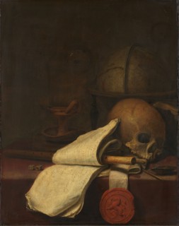 Vanitas Still Life, 1646. Creator: Pieter Symonsz Potter.