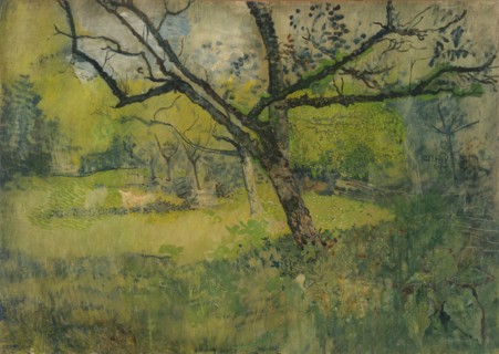 Orchard at Eemnes, 1888-1895. Creator: Richard Roland Holst.
