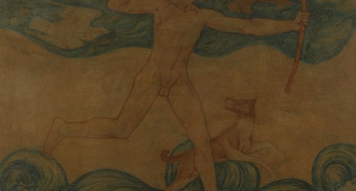 Expectation, 1913. Creator: Richard Roland Holst.