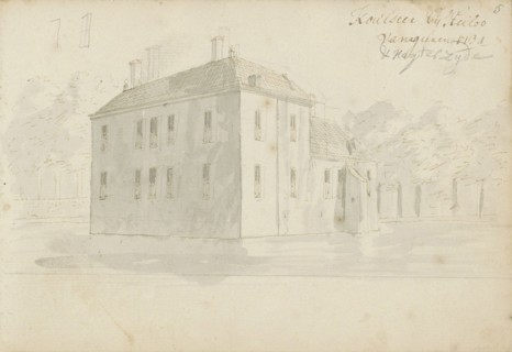 House Ter Coulster in Heiloo, 1734. Creator: Abraham Meyling.