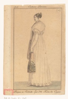 Journal of Ladies and Fashions, 1806. Creator: Unknown.
