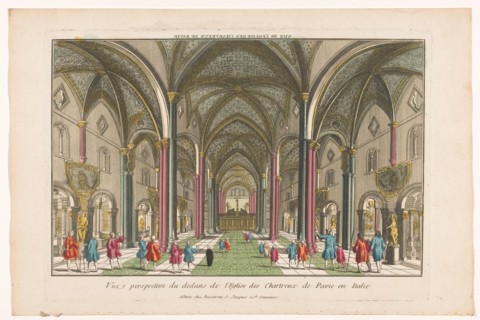 View of the interior of the Certosa di Pavia, 1700-1799. Creator: Unknown.