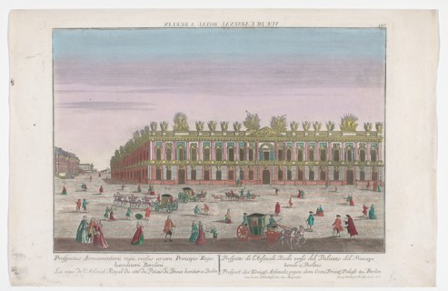 View of the Zeughaus in Berlin, 1742-1801. Creator: Unknown.