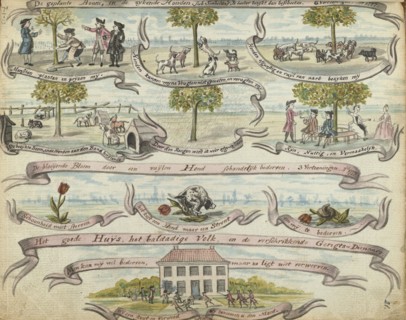 Allegory of society, 1777. Creator: Jan Brandes.