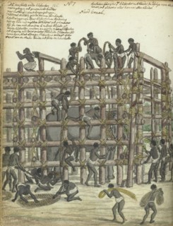 Restraining a Wild Elephant, 1785. Creator: Jan Brandes.