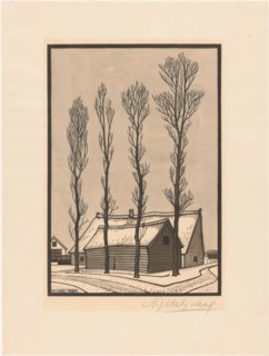 Winter, 1920. Creator: Julie de Graag.