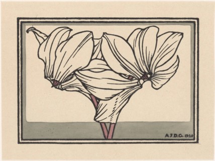 Cyclamen, 1920. Creator: Julie de Graag.