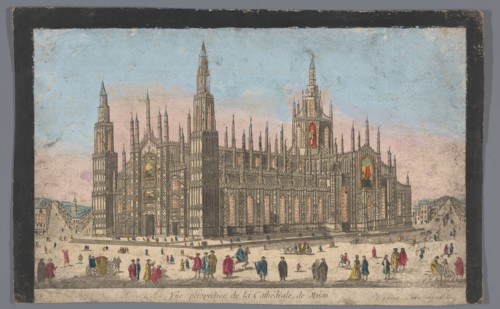 View of the Duomo in Milan, 1759-c.1796. Creator: Unknown.