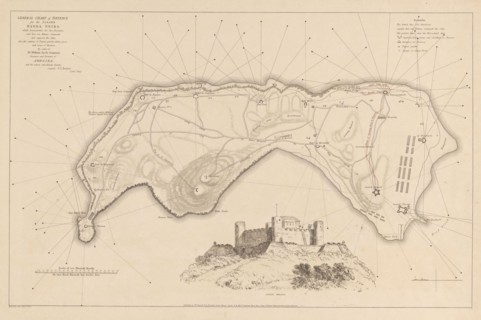 Conquest of Banda by the English on August 9, 1810, (1811). Creator: M. Graham.