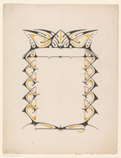 Frame, 1884-1952. Creator: Reinier Willem Petrus de Vries.