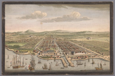 View of the city of Batavia, 1754. Creator: Anon.