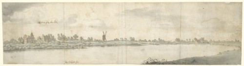 View of Kasteel Ooij, near Nijmegen, North Brabant, 1682. Creator: Josua de Grave.